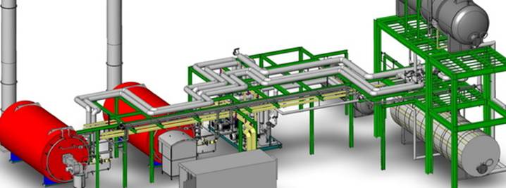 燃氣導熱油鍋爐技術解決方案